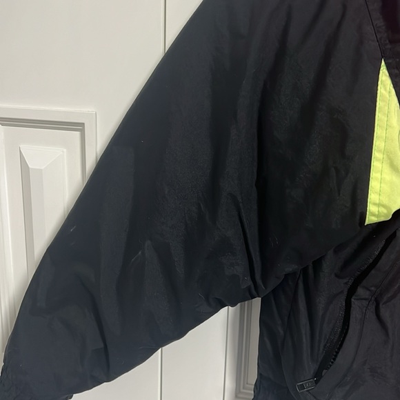 White Stag Neon Pink and Green Retro Ski Jacket - Picture 9 of 10